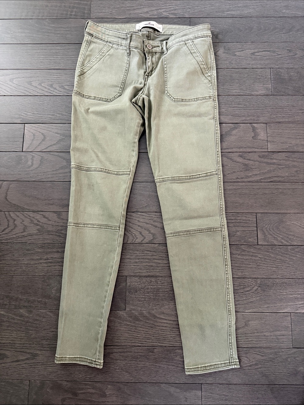 Hollister Olive Green Skinny Jeans